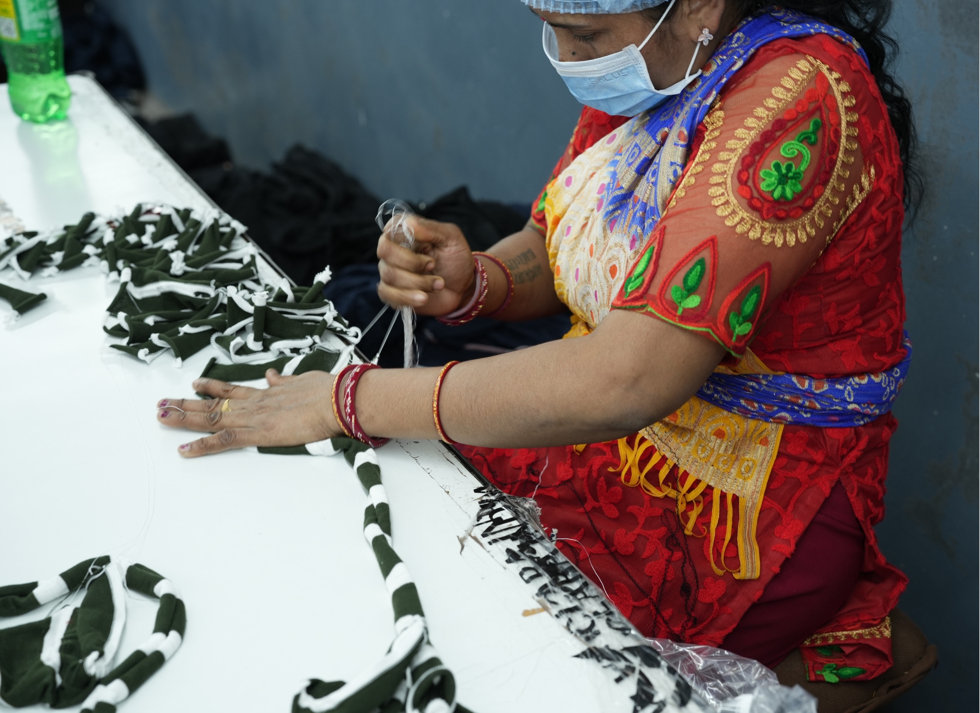 WASTE YARN CLEARING